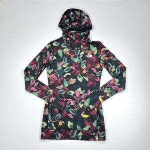SKI The North Face Black Toucan Floral Base Layer XS